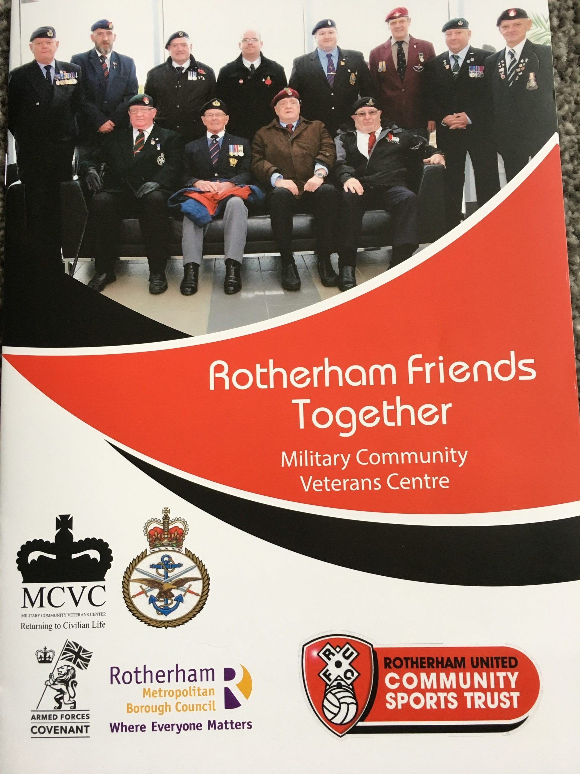 Mcvc MCVC & RUCST 'Rotherham Friends Together' Project | MCVC